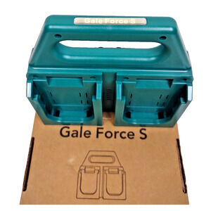 Battery Holder Stand Bracket 4 Slot Shelf Organizer for 18V Lithium Battery